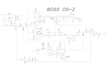 Boss OS 2 schematic circuit diagram